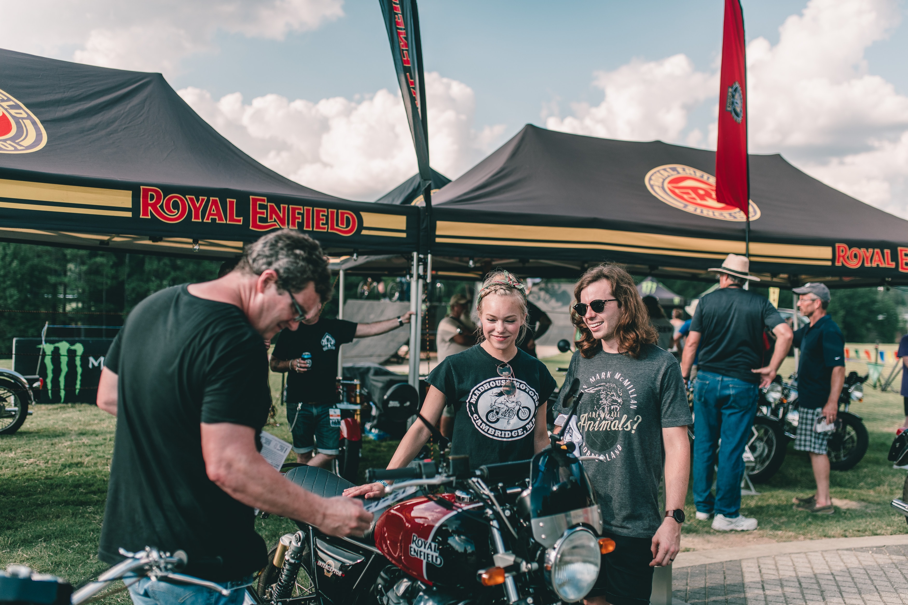 Barber Vintage Festival Royal Enfield