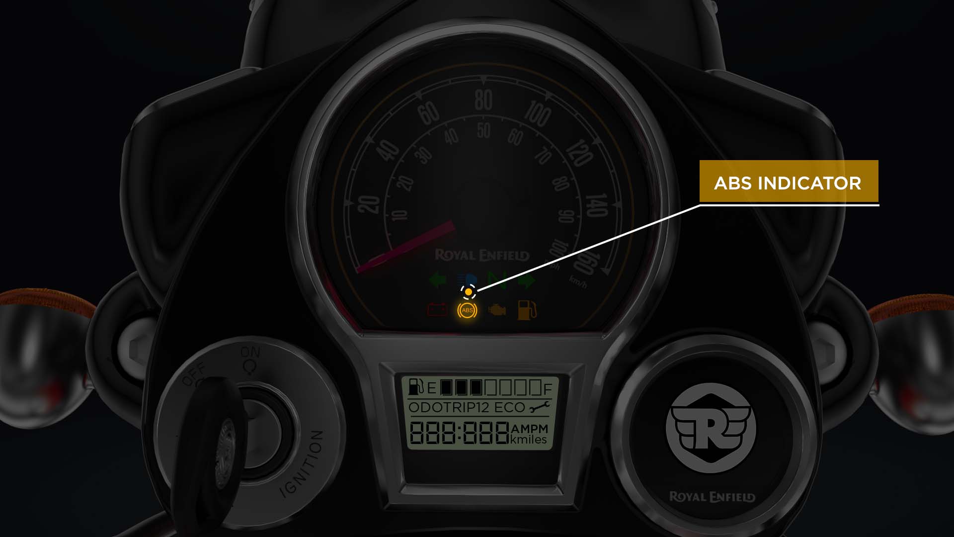 classic 350 fuel meter