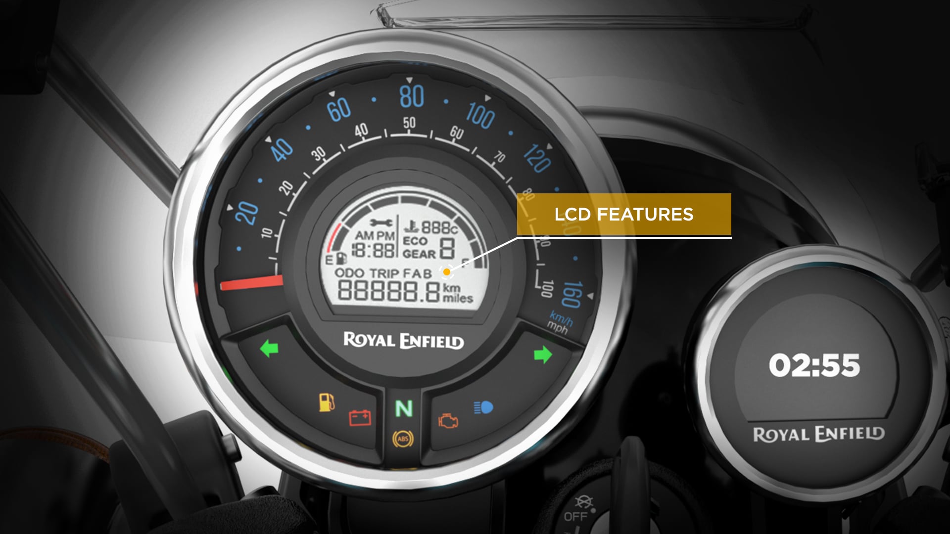 Royal enfield meteor 350 instrument cluster new arrivals