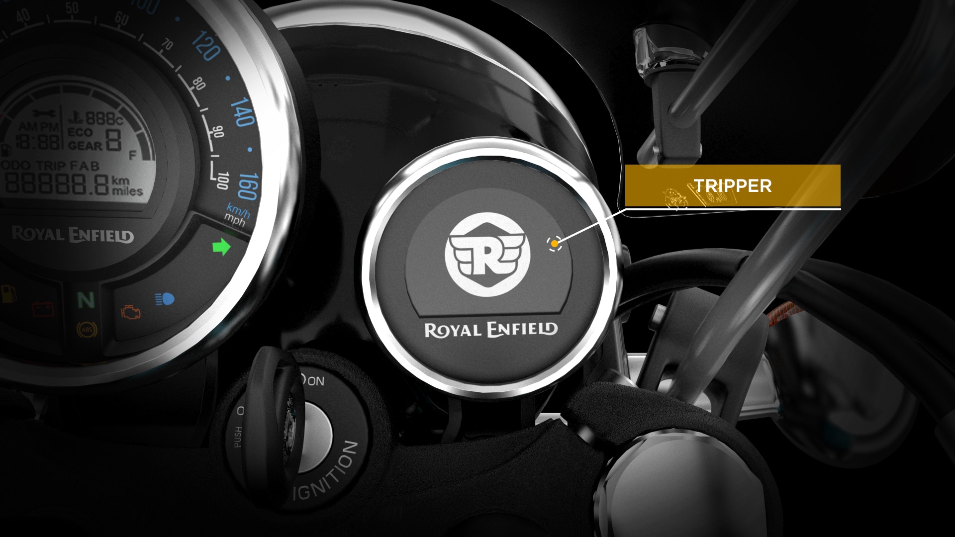 Rider of Royal Enfield Meteor 350 Digital Quick Start