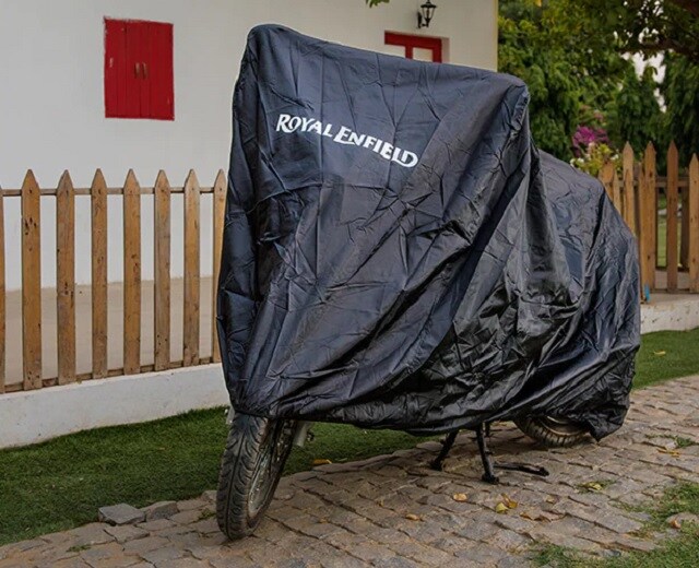 100% Genuine Royal Enfield Classic 350cc 500cc Water Resistant Bike Cover Black