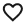 Heart-black