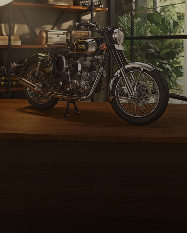 Classic Collectable 1:3 Scale Model  - Chrome Black