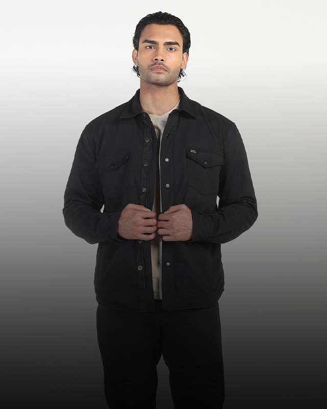 Big Bear Kevlar Jacket - Black