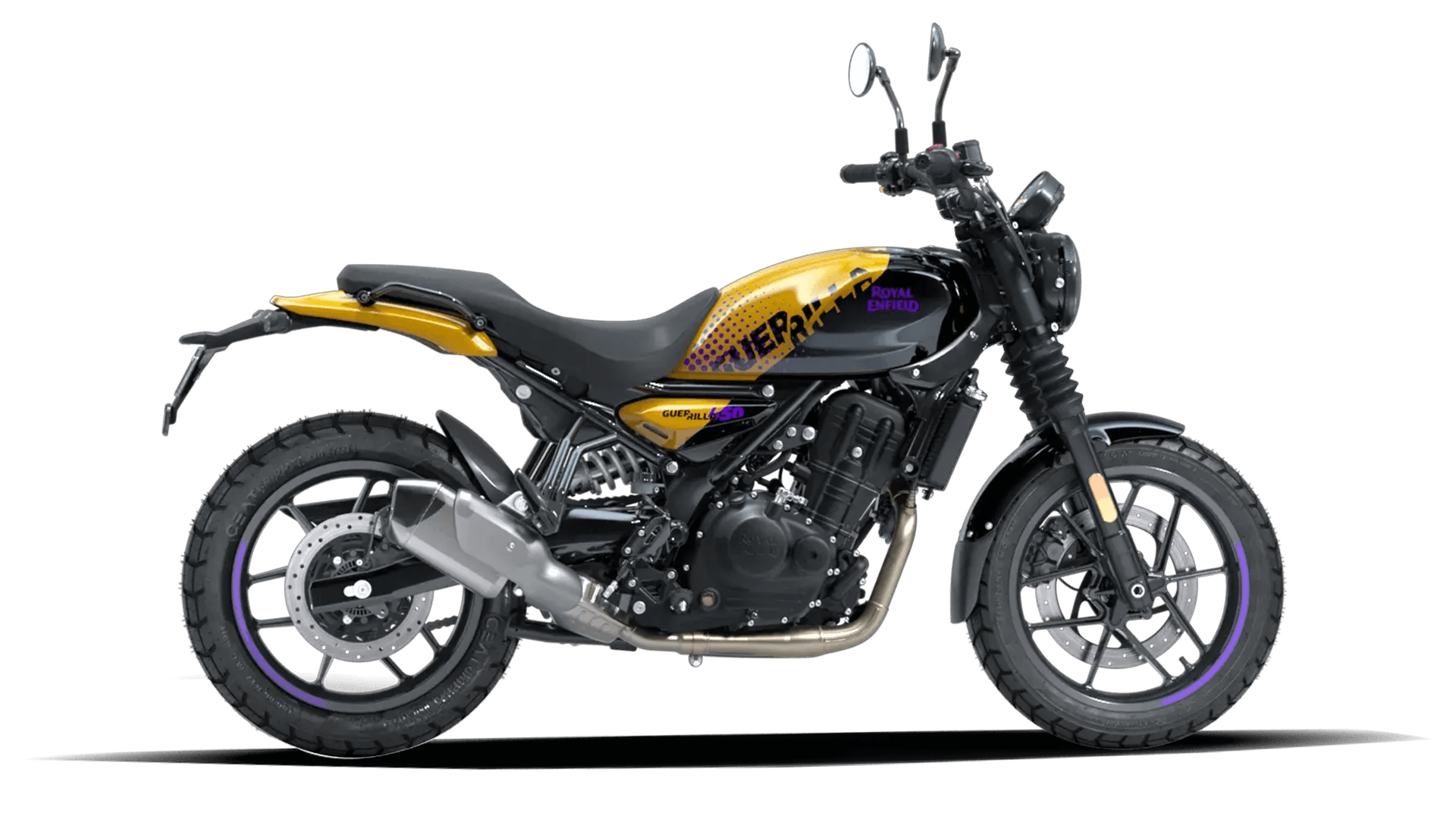 Royal Enfield Guerrilla 450 - Yellow Ribbon