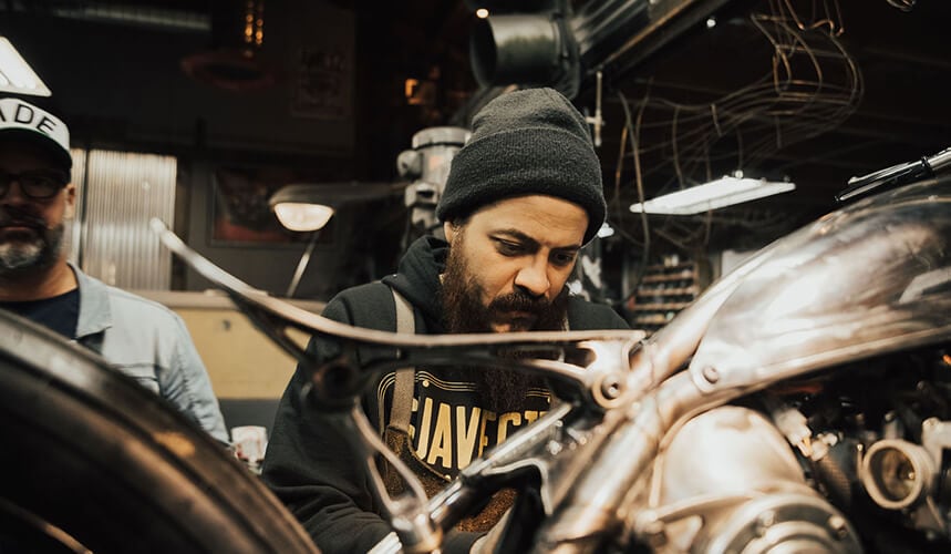 Kamala by Sosa Metal Works - Royal Enfield Continental GT 650 Custom Motorcycle Image 2