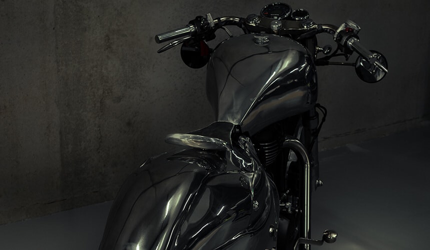 The Nautilus Motorcycle by Wilco Lindner - Royal Enfield Meteor 350 Custom- Image 5