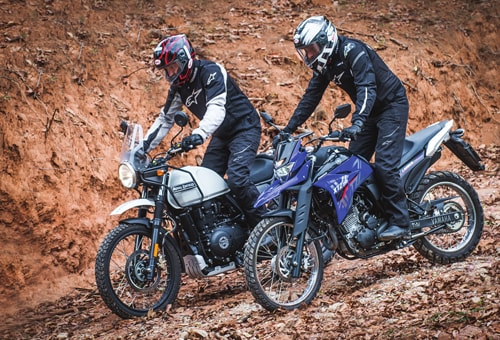 Comparativo: Yamaha Lander x Royal Enfield Himalayan