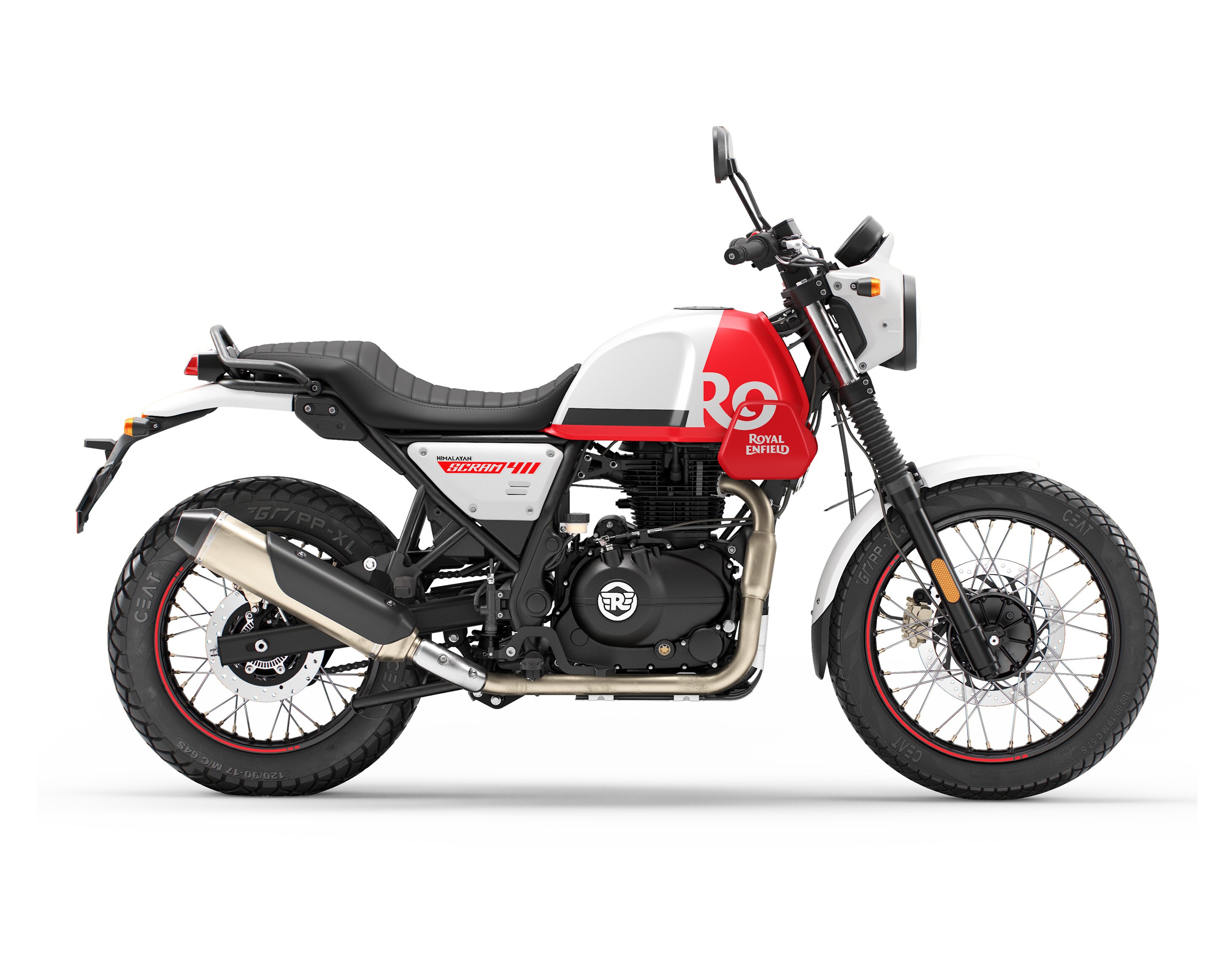 Scram 411 motorcycle