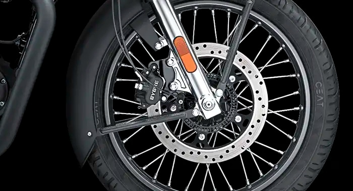 Royal Enfield Bullet 350 – Anti-braking system