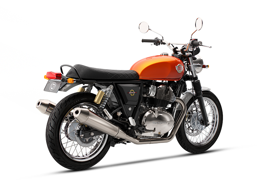 INT650 Orange Crush Rear View