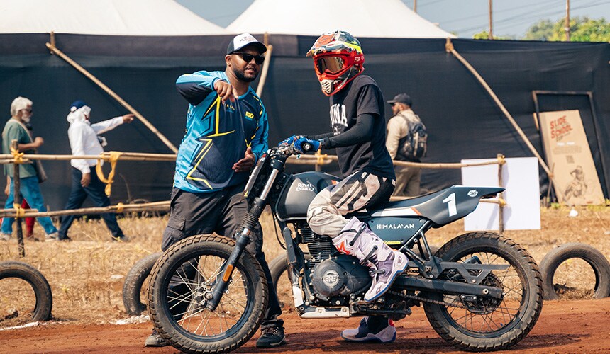 Royal Enfield Slide School Europe Gallery