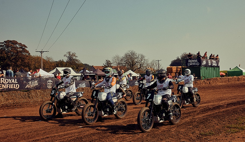 Royal Enfield Slide School Europe Gallery