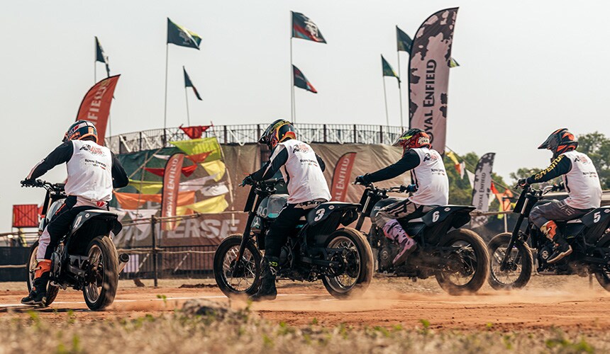 Royal Enfield Slide School Europe Gallery