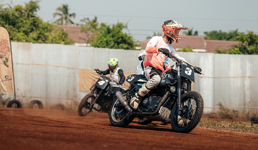 Royal Enfield Slide School Europe Gallery