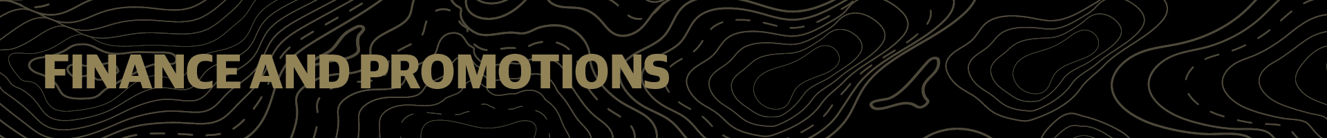 Finance Options & Promotions