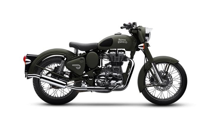 Classic 500 Battle Green Motorcycle Specification