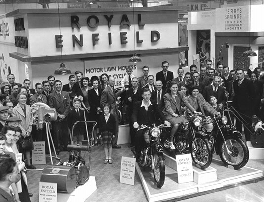 Classic Redditch Royal Enfield Employees