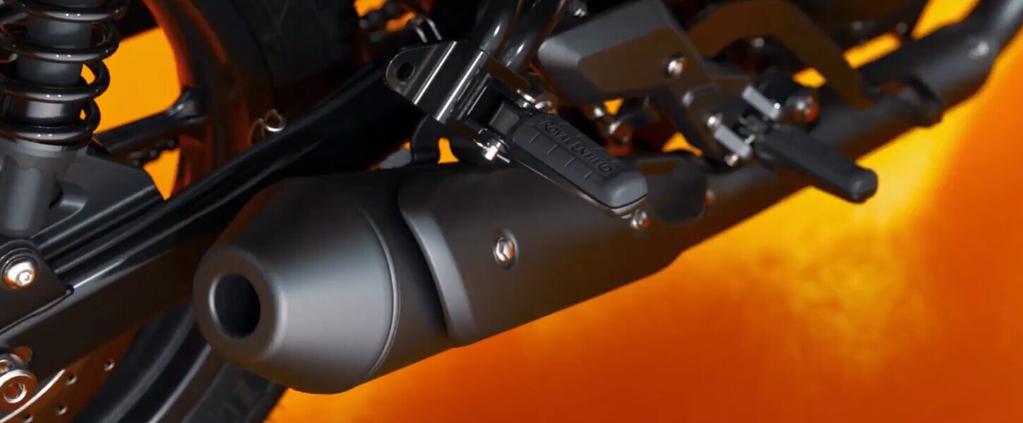 Royal Enfield овальная коробка