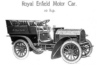 1904 Model B 10hp motorcar factory illustration.