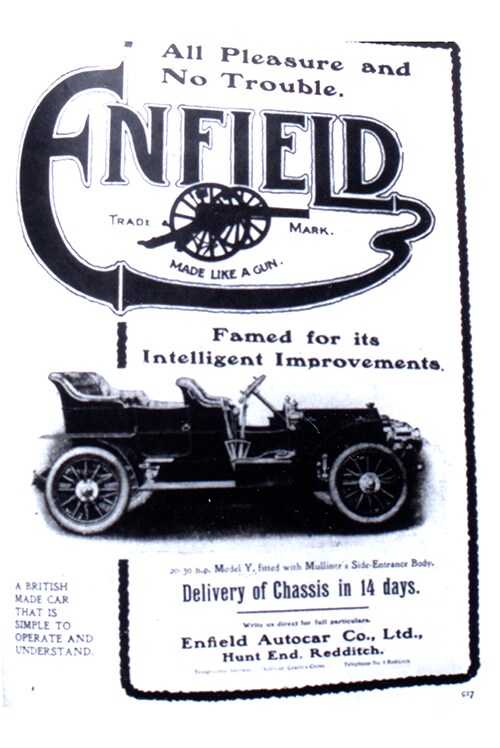 1906 Model 20-30 Model Y All Pleasure and No Trouble car advert.