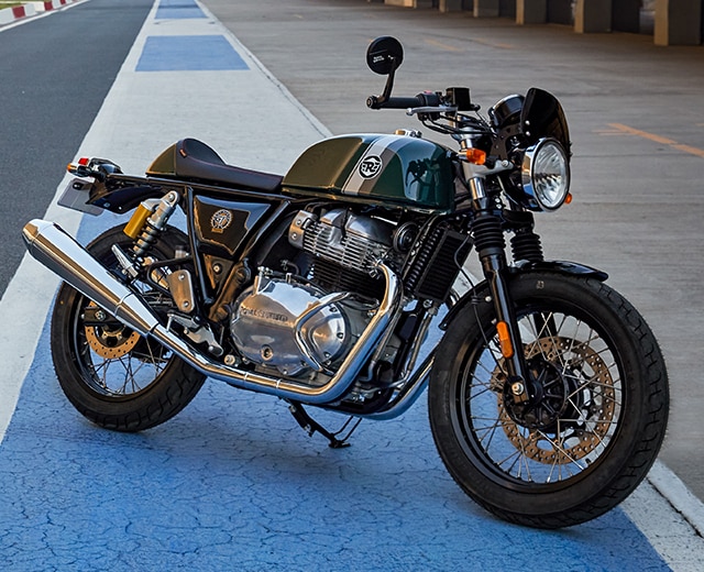 Royal Enfield Continental GT - British Racing Green Colour