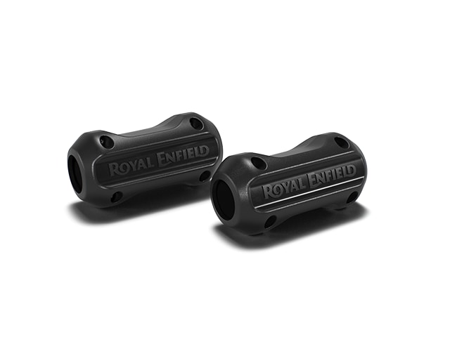 Black Engine Guard Sliders