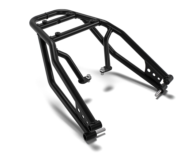 Black Topbox Rear Rack