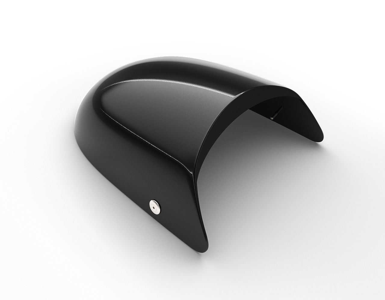 Blackmagic Royal Enfield "Touring Dual Seat With Cowl" Black Magic per Continental GT 650cc 