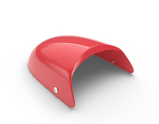 Rocker Red Dual Seat Cowl