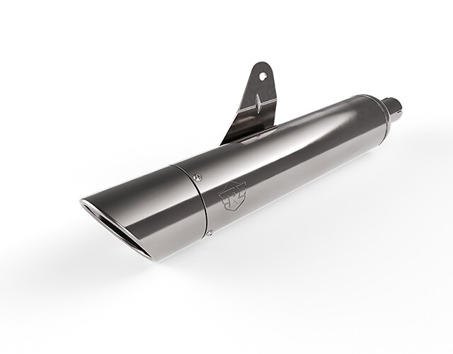 Silver Slashcut Silencer