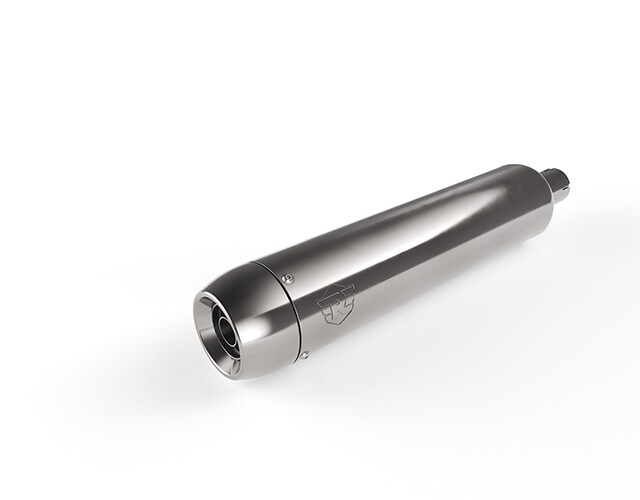 Silver Tapered Silencer