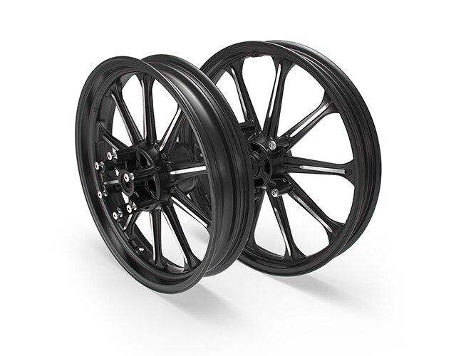 Black Style 2 Alloy Wheels - Dual
