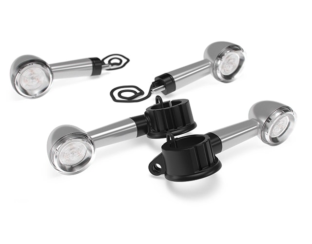 Silver LED Indicators