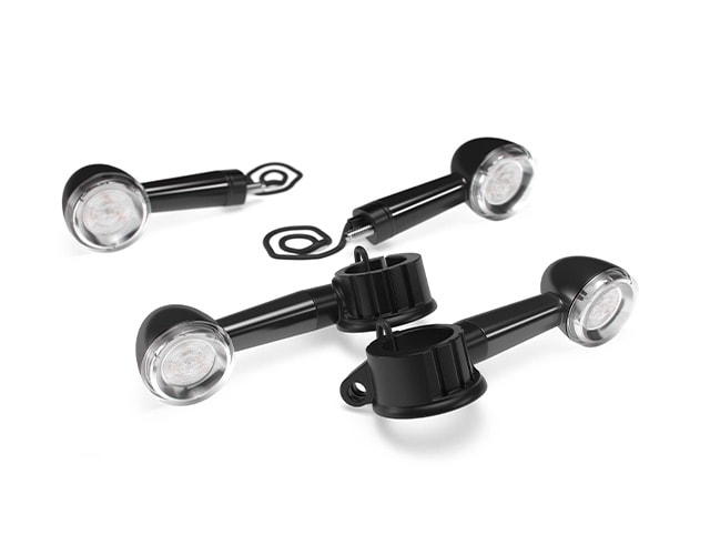 Black LED Indicators