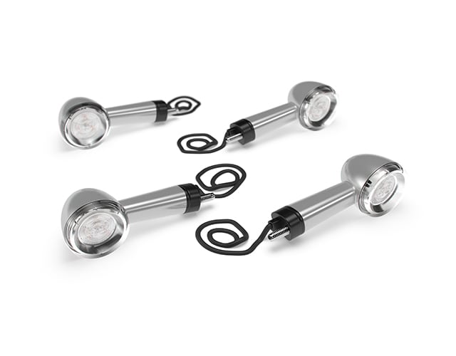 Silver LED Indicators