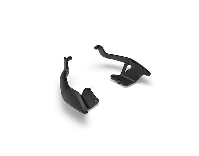 Black Passenger Backrest Mounts