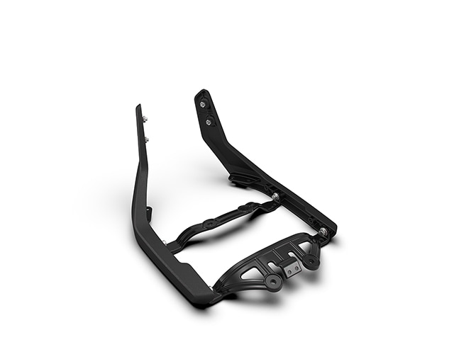 Black Passenger Backrest Mounts