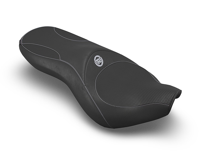 Black Deluxe Touring Dual Seat