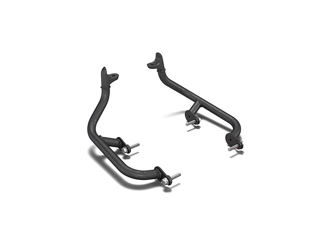 Black Passenger Backrest Mounts