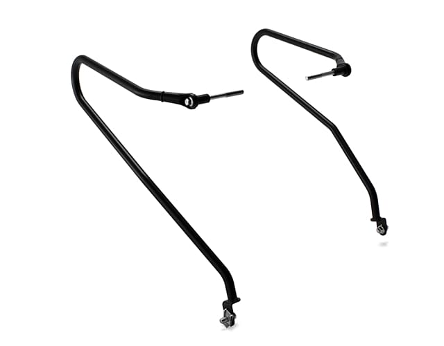 Black Soft Pannier Rails
