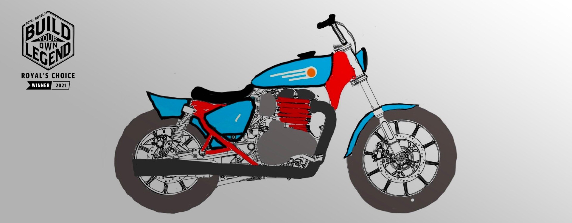 Royal enfield thunderbird 350x | Enfield thunderbird, Bike sketch, Bike art