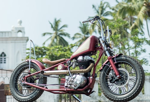Gl shop custom chopper