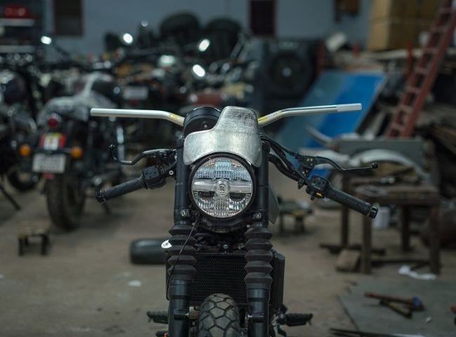 Sherpa 450 - Custom Street Tracker | By Naveen Nandal and Nitin Sharma for TNT Motorcycles Sherpa 450 - Custom Street Tracker | By Naveen Nandal and Nitin Sharma for TNT Motorcycles