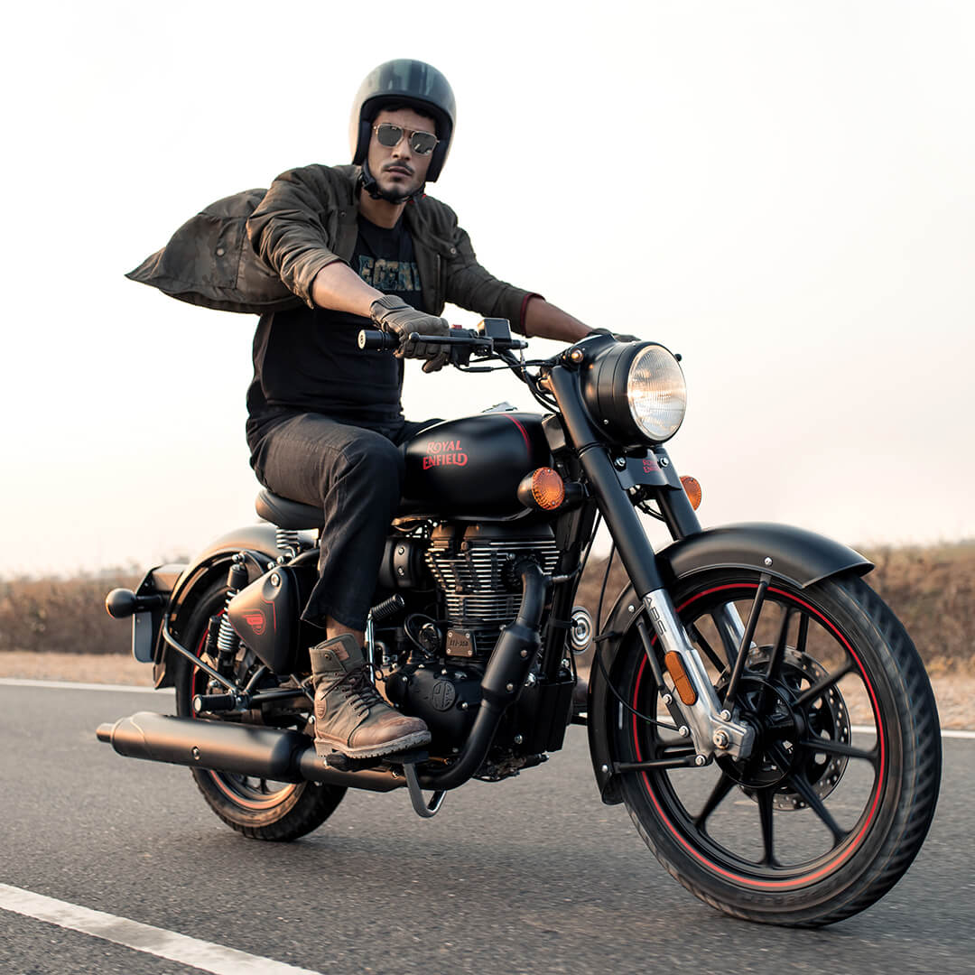 Royal enfield classic 350 shop bs6 double seat