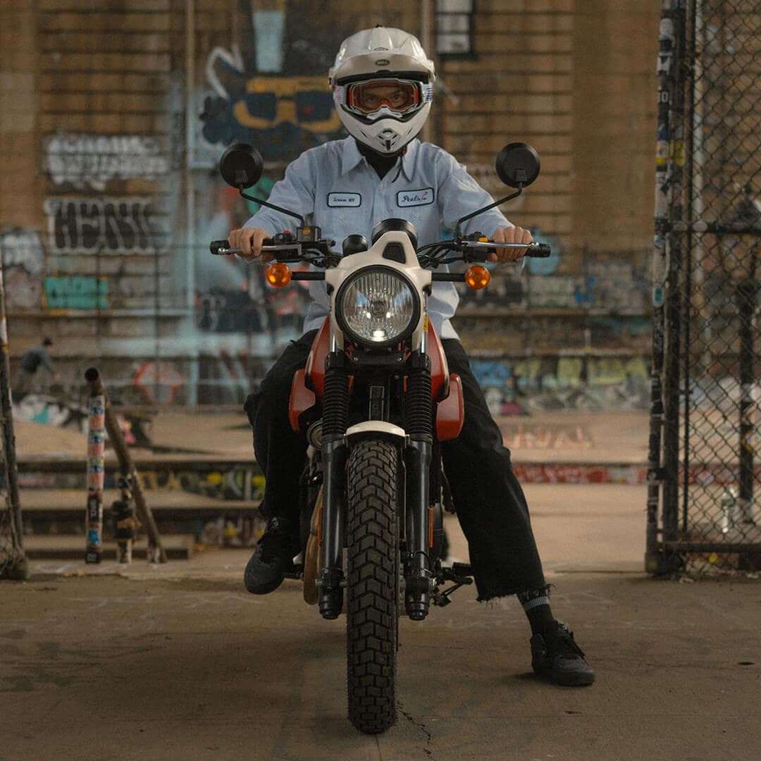 Riding Scram 411 Bike