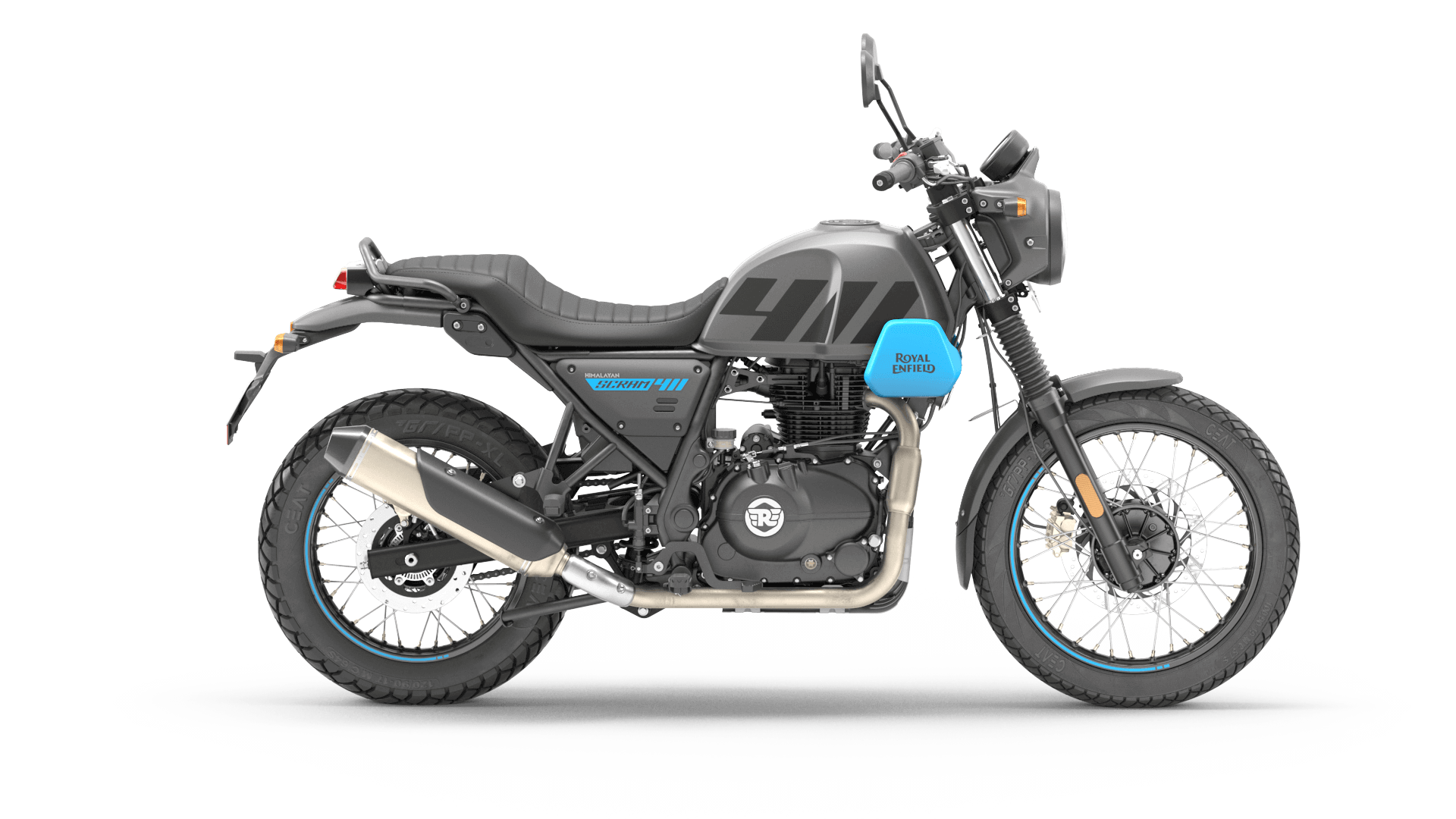 Scram　411　Mileage　Price,　Colours　in　India　Royal　Enfield