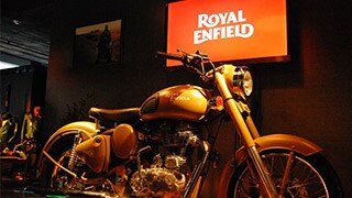 Royal Enfield Showcase in Colombia
