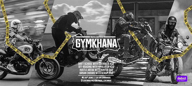 The Royal Enfield Gymkhana