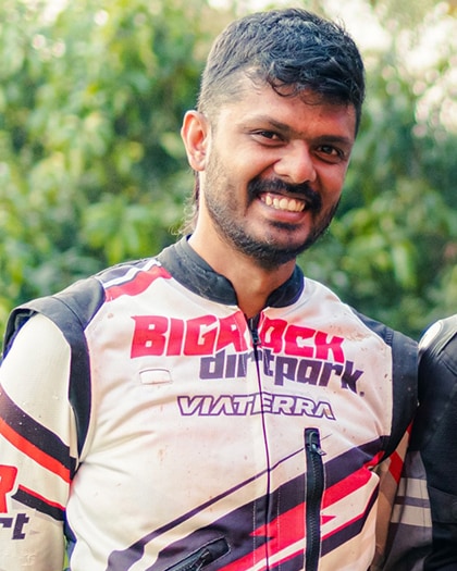 Royal Enfield Trail School trainer - Nikhil Balakrishna